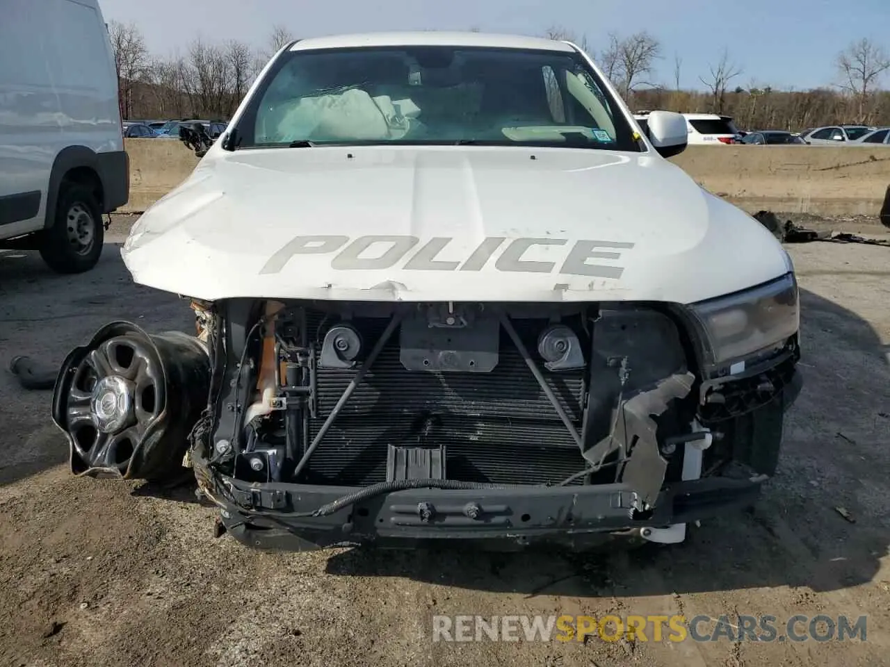 5 Photograph of a damaged car 1C4SDJFTXMC683740 DODGE DURANGO 2021