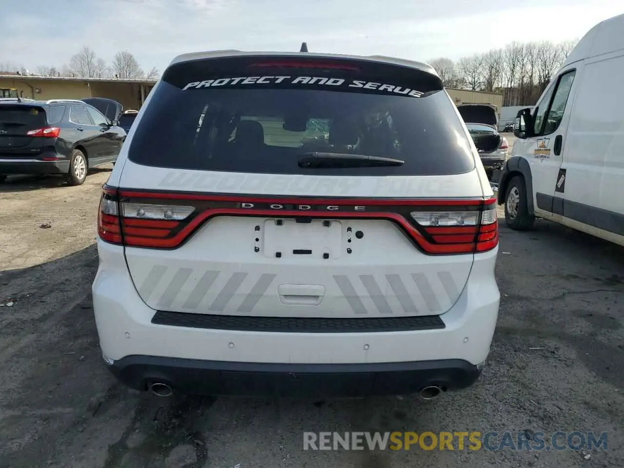 6 Photograph of a damaged car 1C4SDJFTXMC683740 DODGE DURANGO 2021