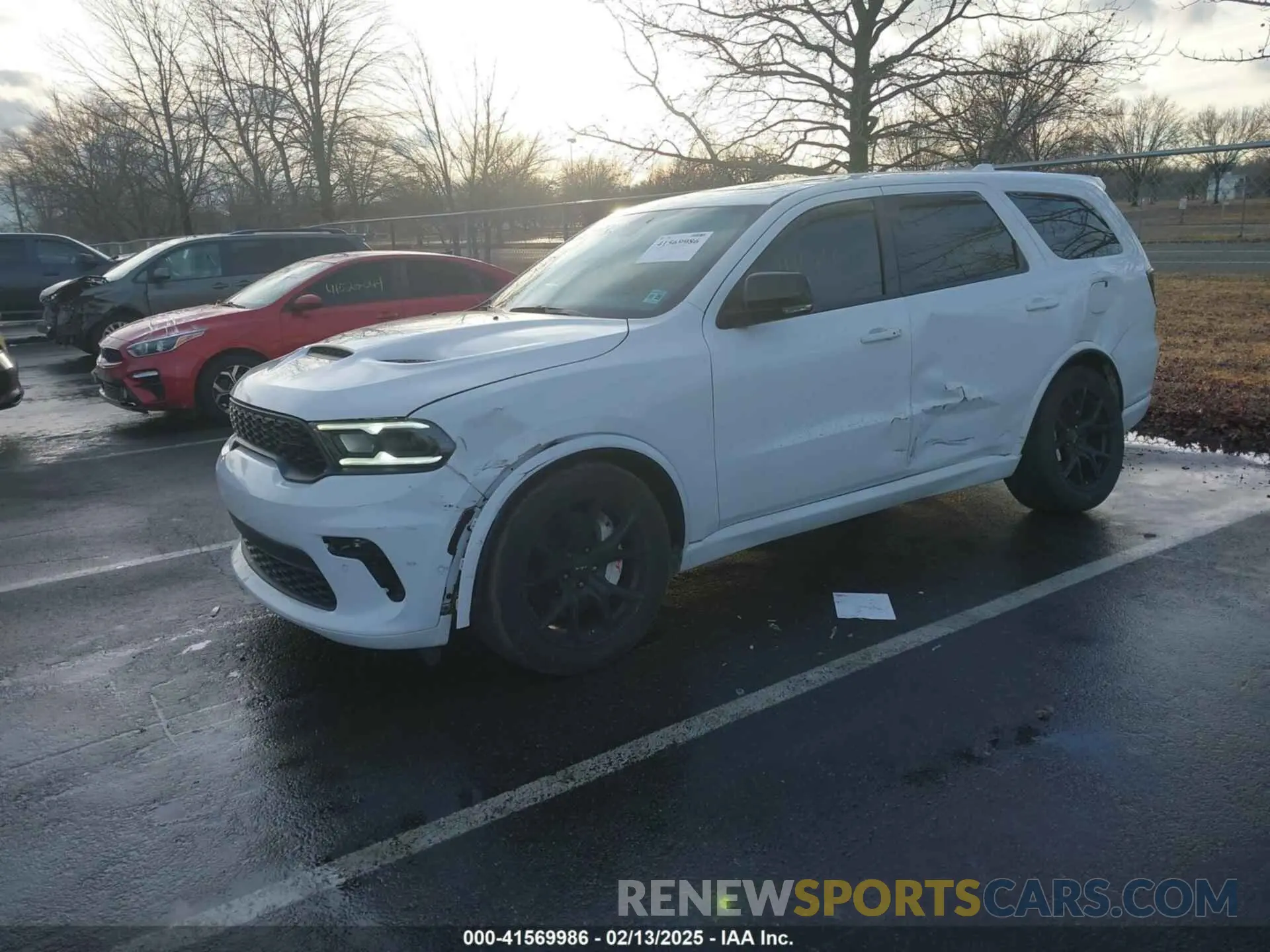 2 Photograph of a damaged car 1C4SDJGJ1MC551687 DODGE DURANGO 2021