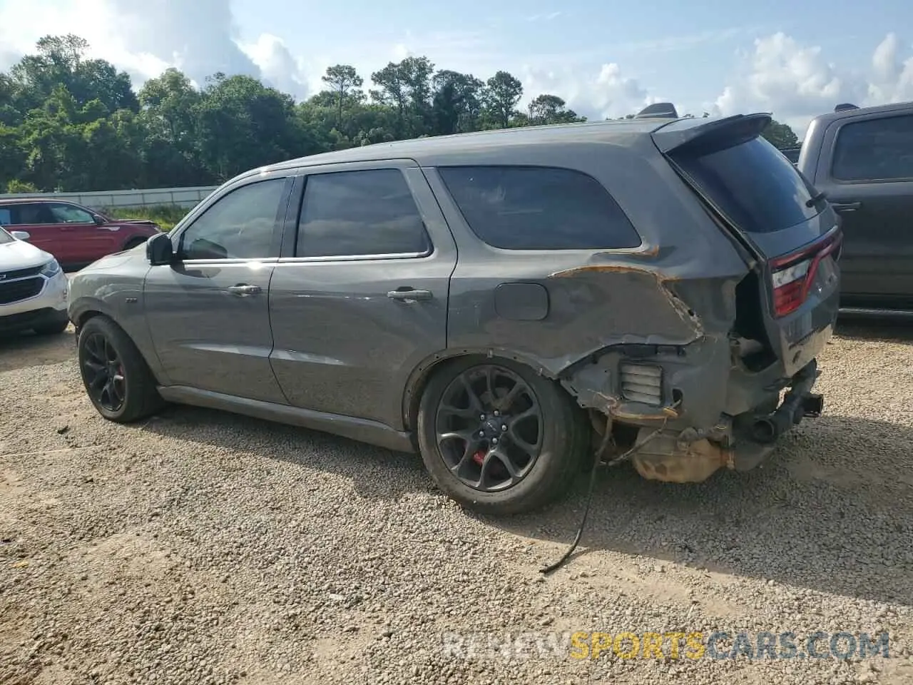 2 Photograph of a damaged car 1C4SDJGJ1MC845459 DODGE DURANGO 2021