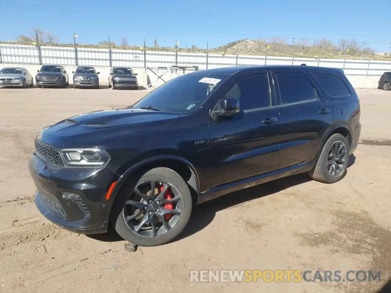 1 Photograph of a damaged car 1C4SDJGJ7MC610080 DODGE DURANGO 2021