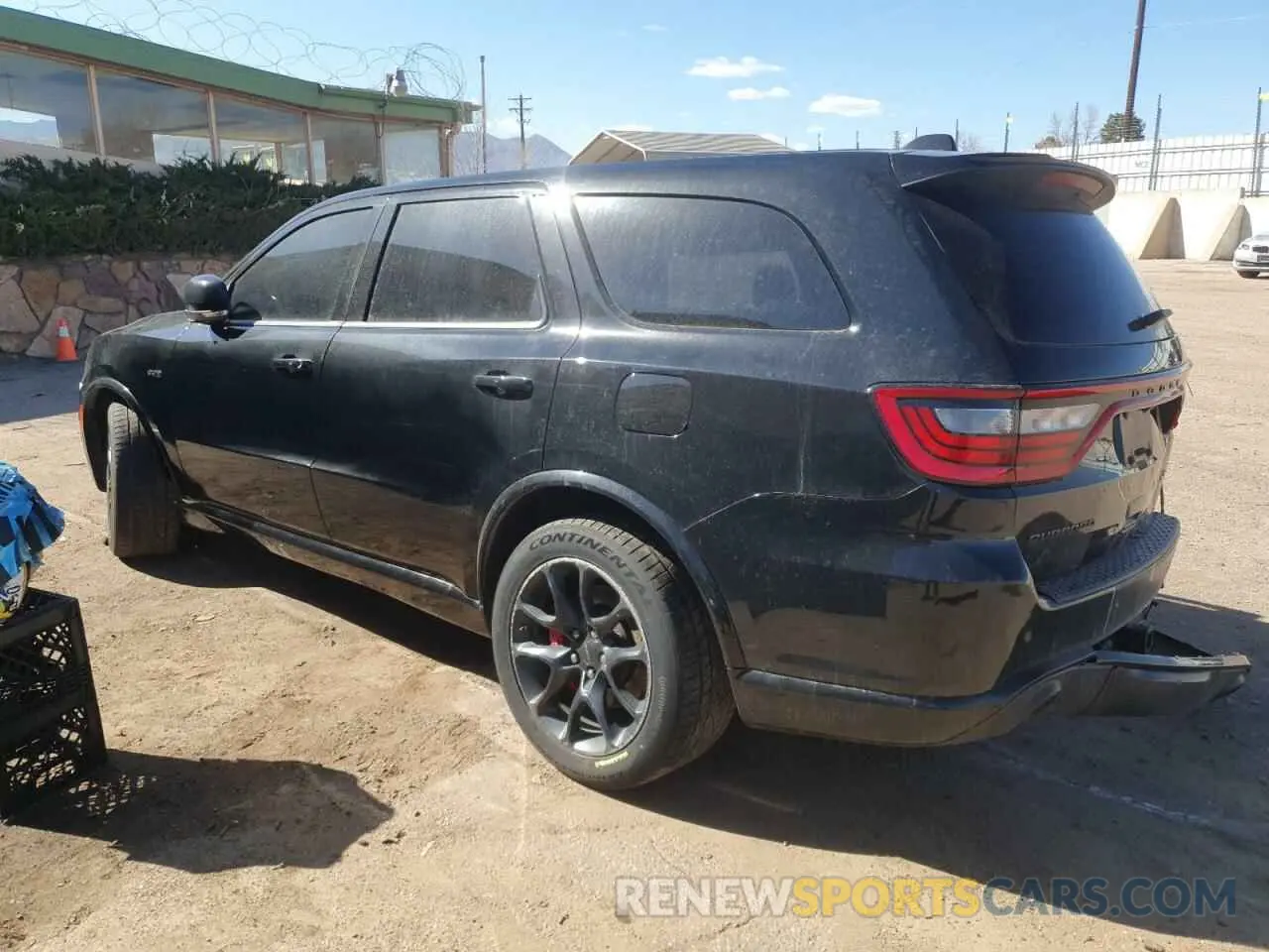 2 Photograph of a damaged car 1C4SDJGJ7MC610080 DODGE DURANGO 2021