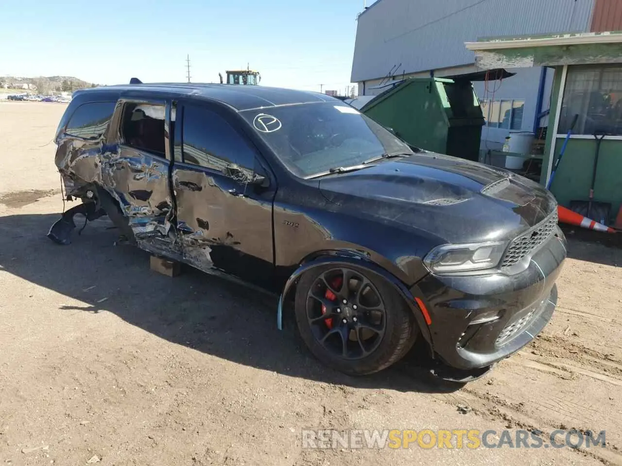 4 Photograph of a damaged car 1C4SDJGJ7MC610080 DODGE DURANGO 2021