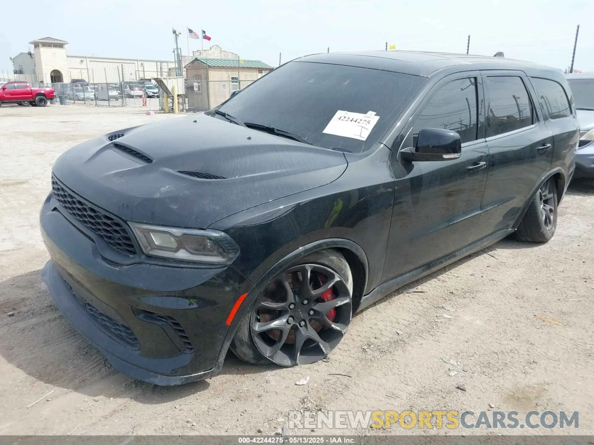 2 Photograph of a damaged car 1C4SDJH90MC689175 DODGE DURANGO 2021