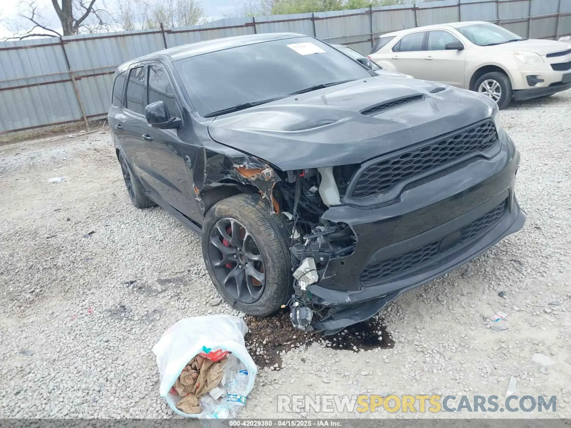 1 Photograph of a damaged car 1C4SDJH91MC682235 DODGE DURANGO 2021