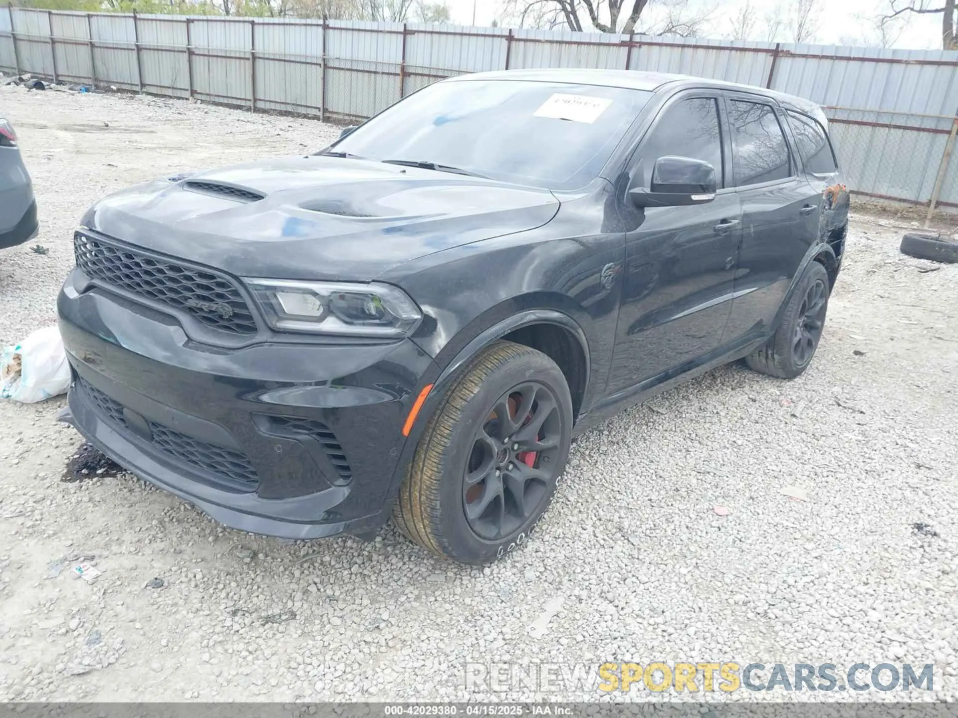 2 Photograph of a damaged car 1C4SDJH91MC682235 DODGE DURANGO 2021