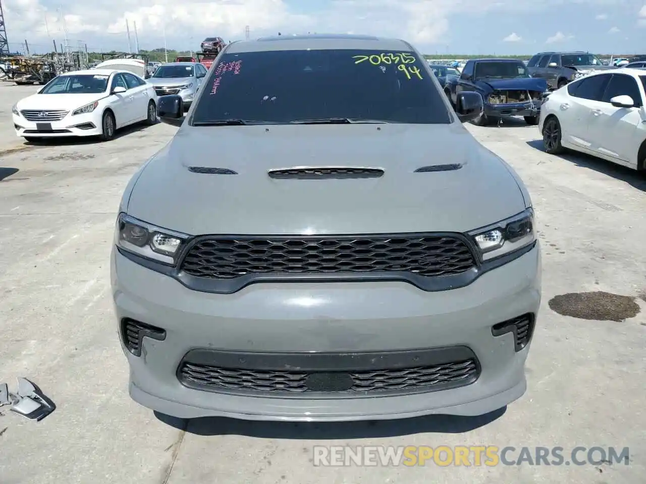 5 Photograph of a damaged car 1C4SDJH91MC683031 DODGE DURANGO 2021