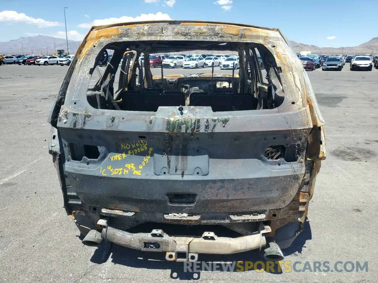 6 Photograph of a damaged car 1C4SDJH93MC605608 DODGE DURANGO 2021