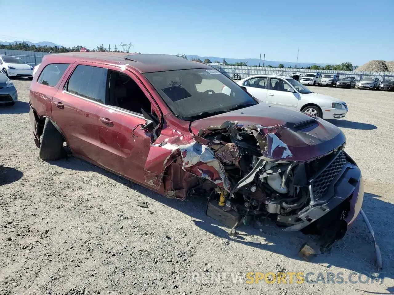 4 Photograph of a damaged car 1C4SDJH93MC606015 DODGE DURANGO 2021
