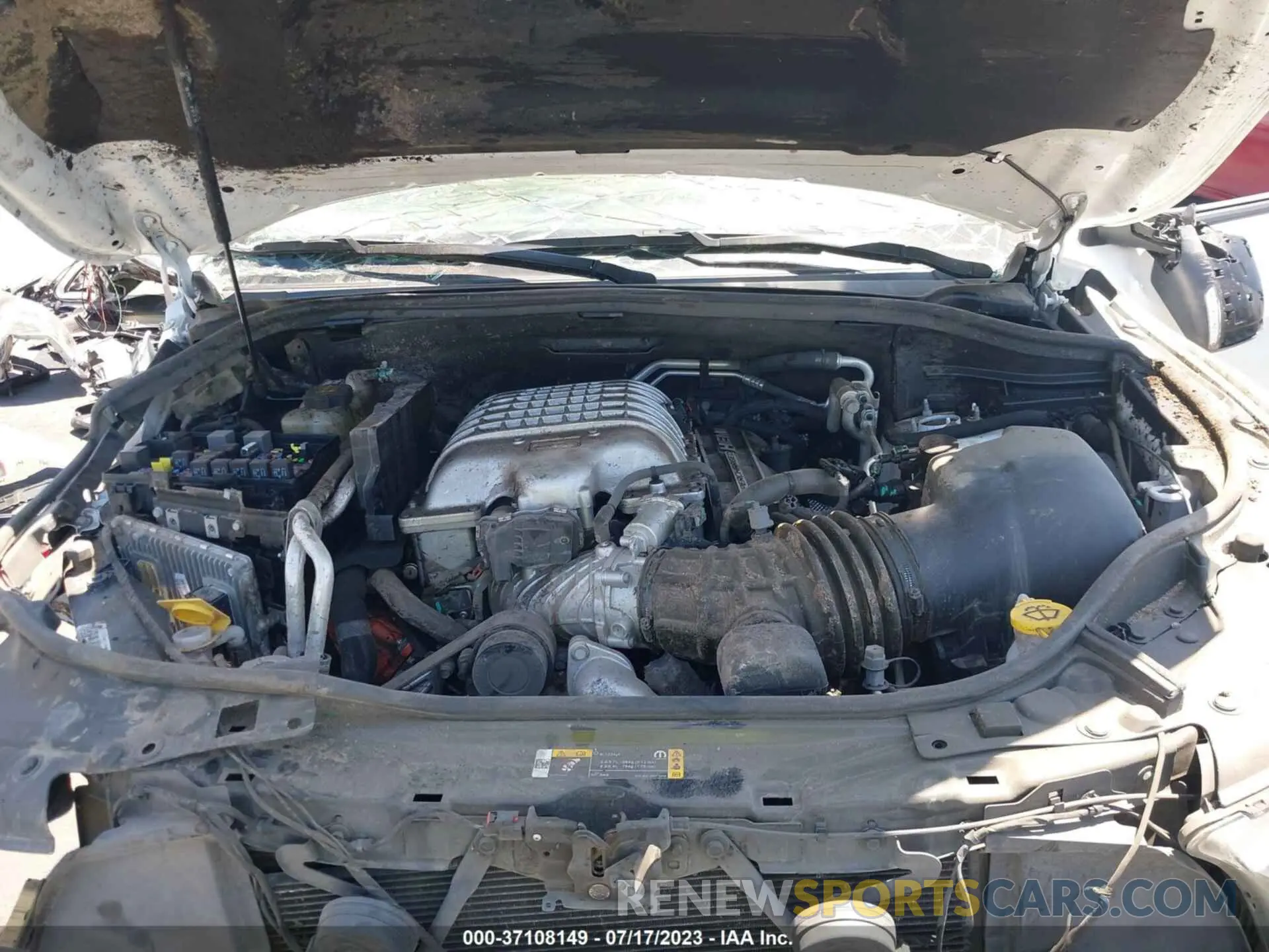 10 Photograph of a damaged car 1C4SDJH97MC689528 DODGE DURANGO 2021