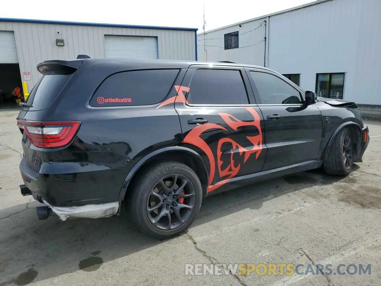3 Photograph of a damaged car 1C4SDJH98MC689327 DODGE DURANGO 2021