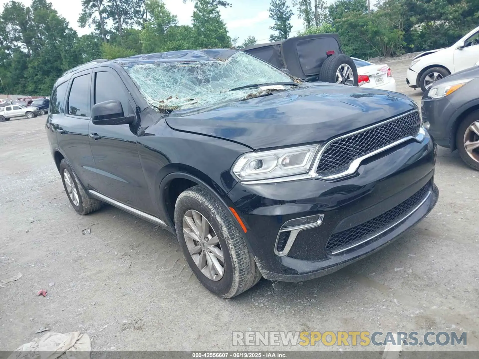 1 Photograph of a damaged car 1C4RDHAG9NC103056 DODGE DURANGO 2022