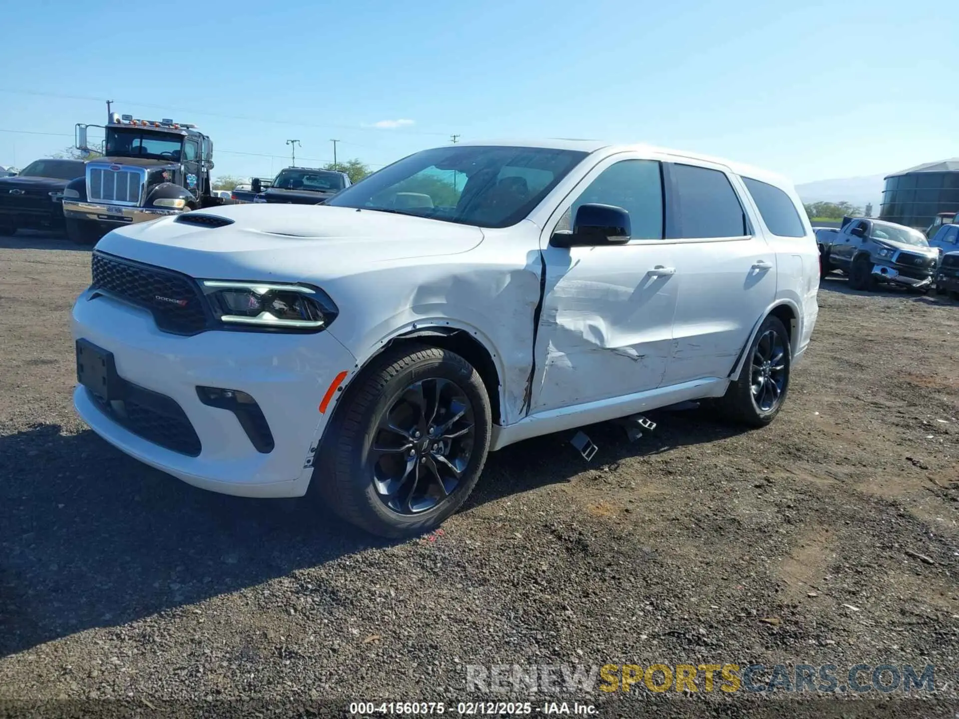 2 Photograph of a damaged car 1C4RDHDG3NC187175 DODGE DURANGO 2022