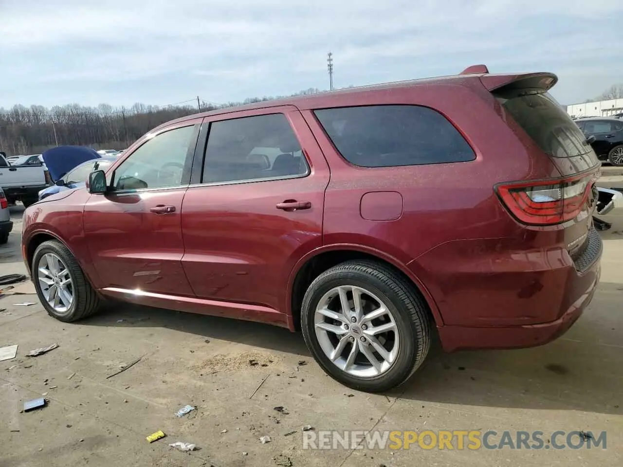 2 Photograph of a damaged car 1C4RDHDG3NC198953 DODGE DURANGO 2022