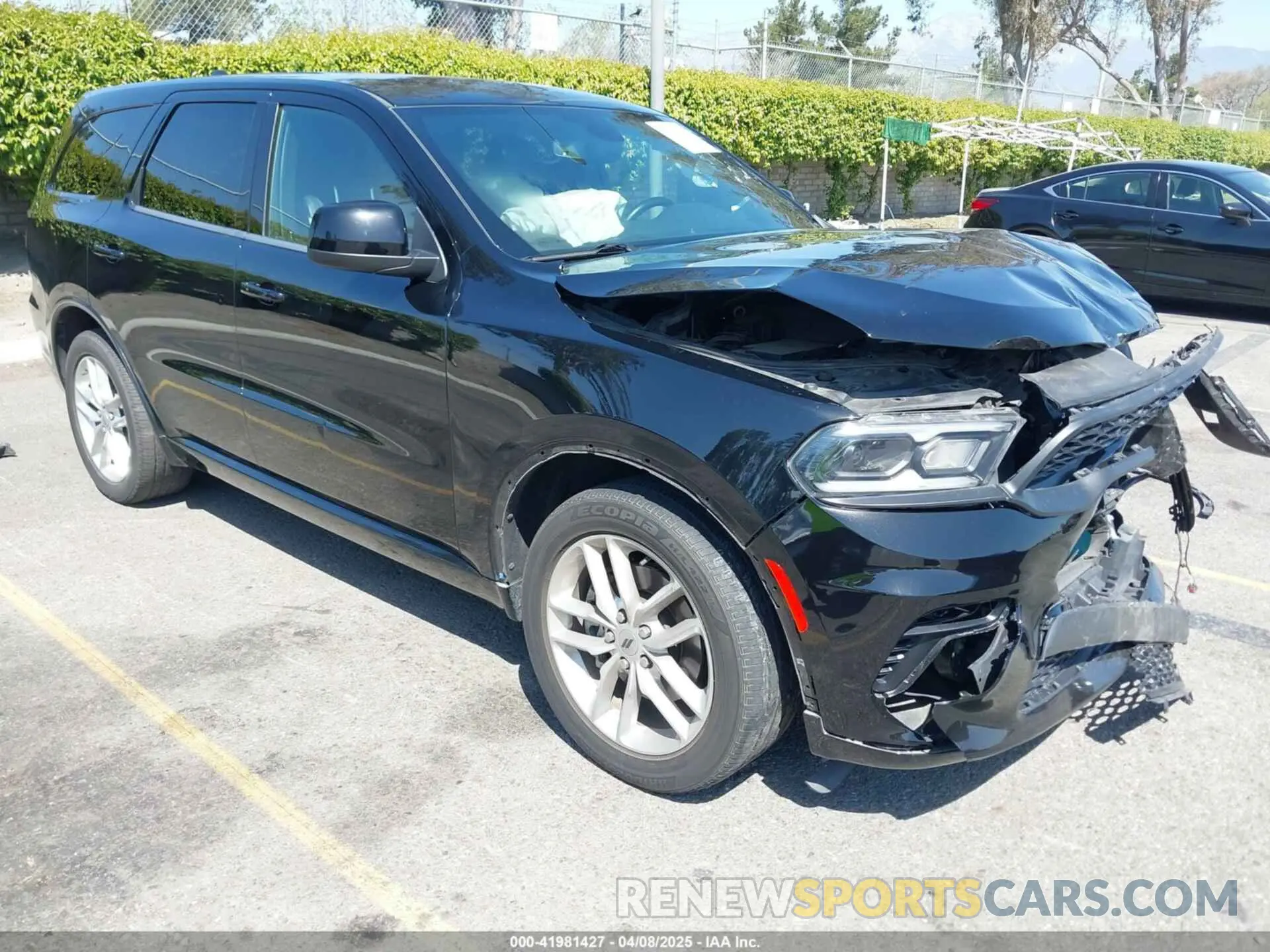1 Photograph of a damaged car 1C4RDHDG4NC130855 DODGE DURANGO 2022