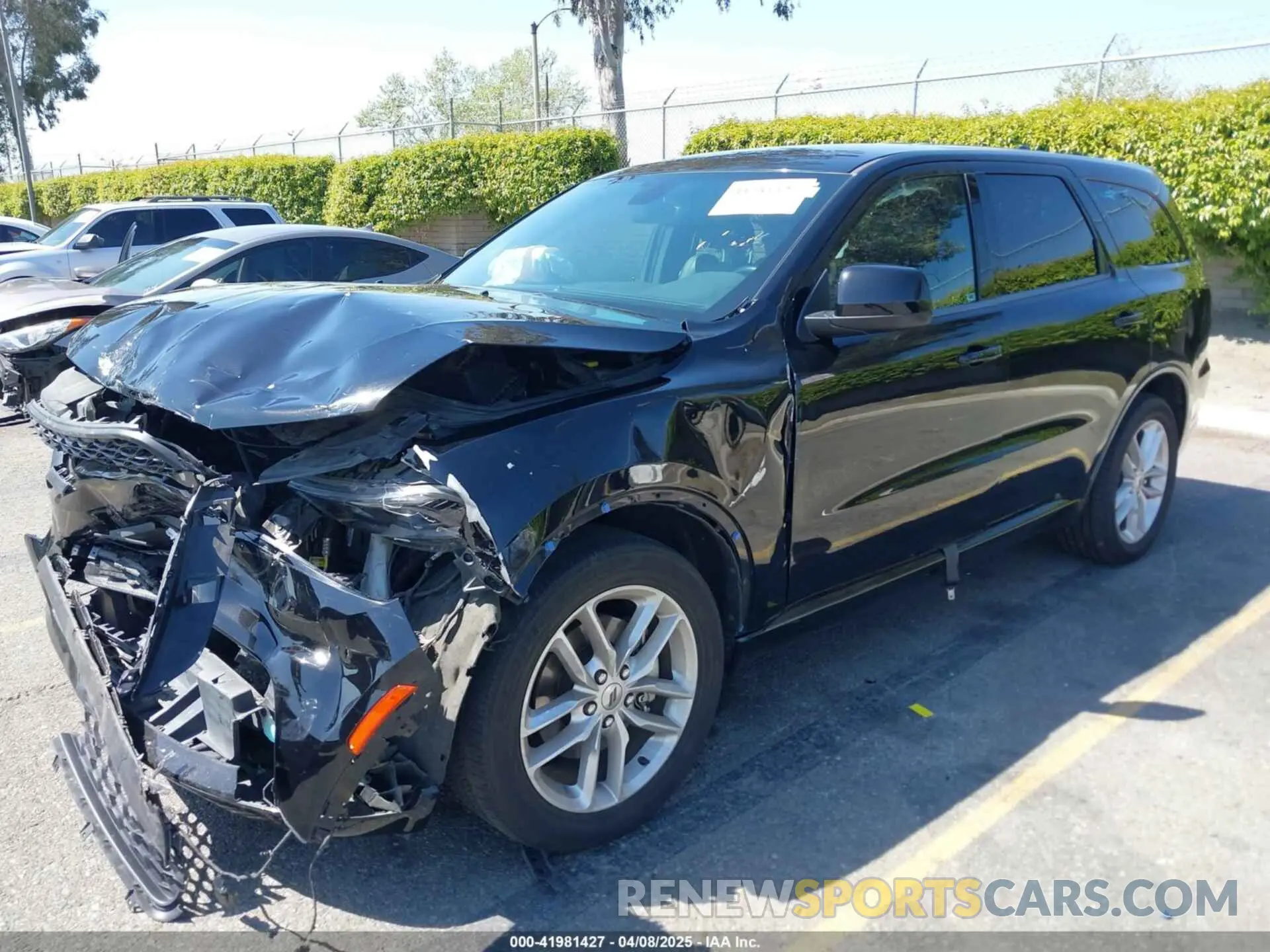 2 Photograph of a damaged car 1C4RDHDG4NC130855 DODGE DURANGO 2022
