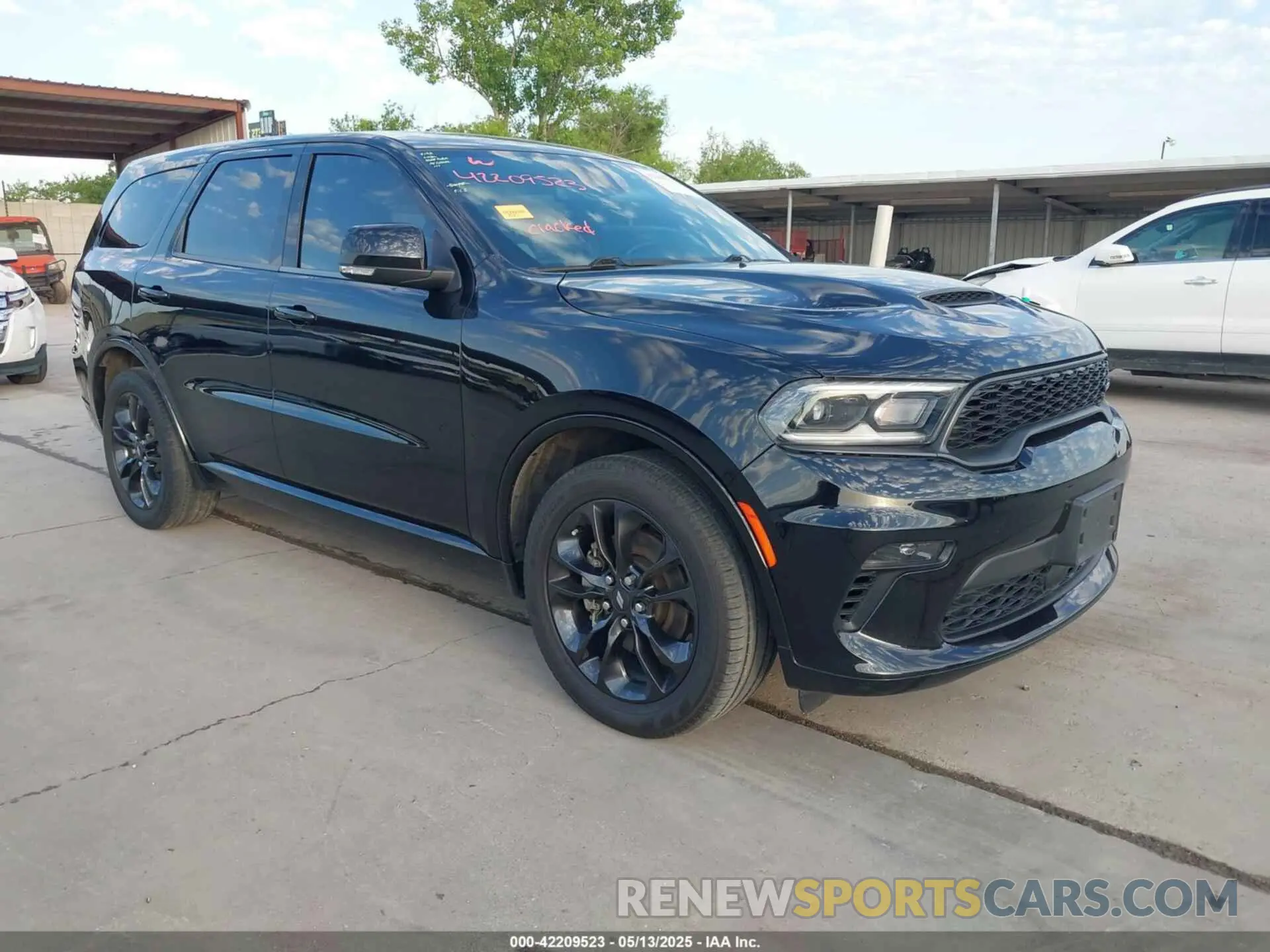 1 Photograph of a damaged car 1C4RDHDGXNC159017 DODGE DURANGO 2022