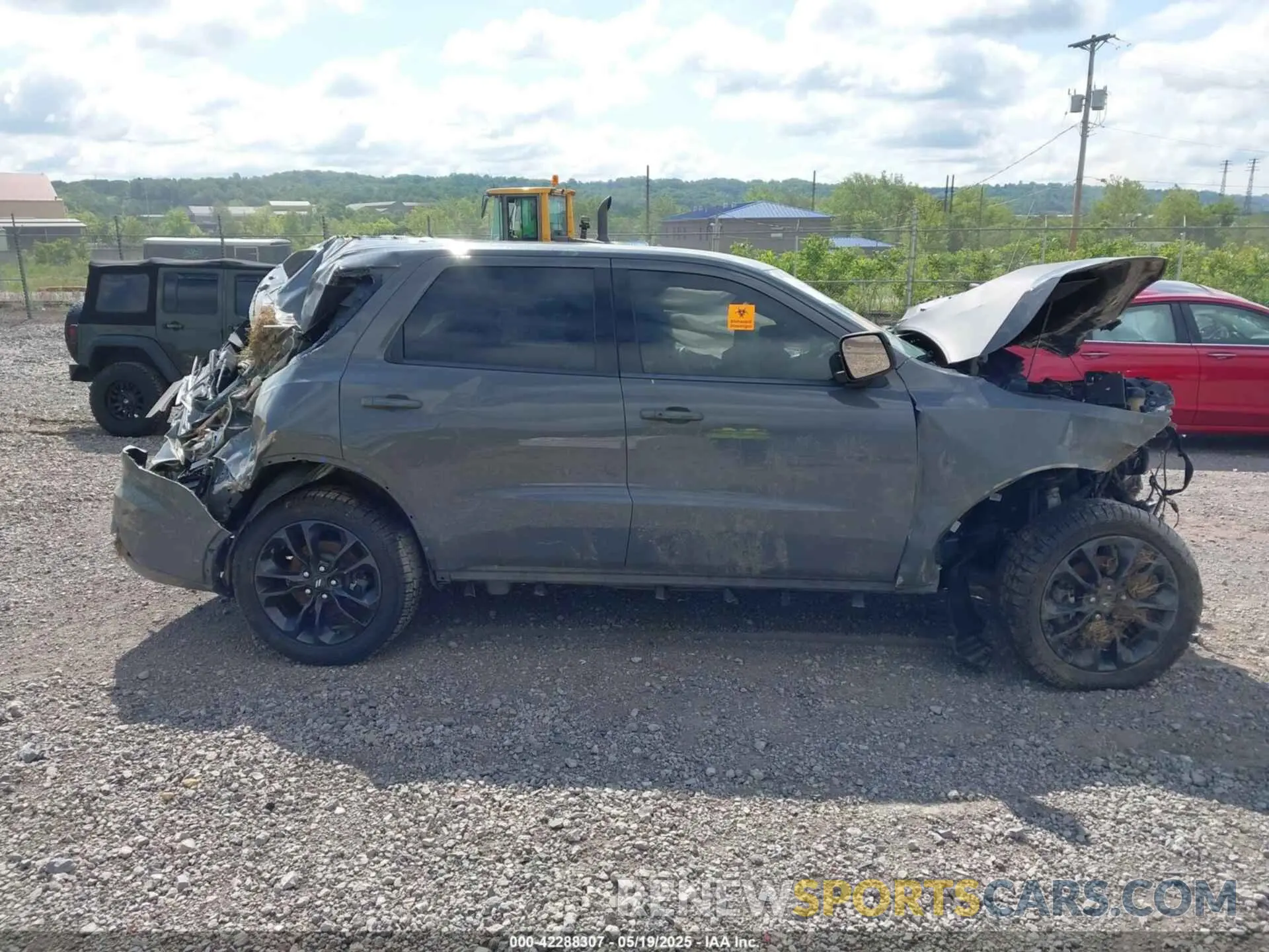 12 Photograph of a damaged car 1C4RDJAG0NC104782 DODGE DURANGO 2022