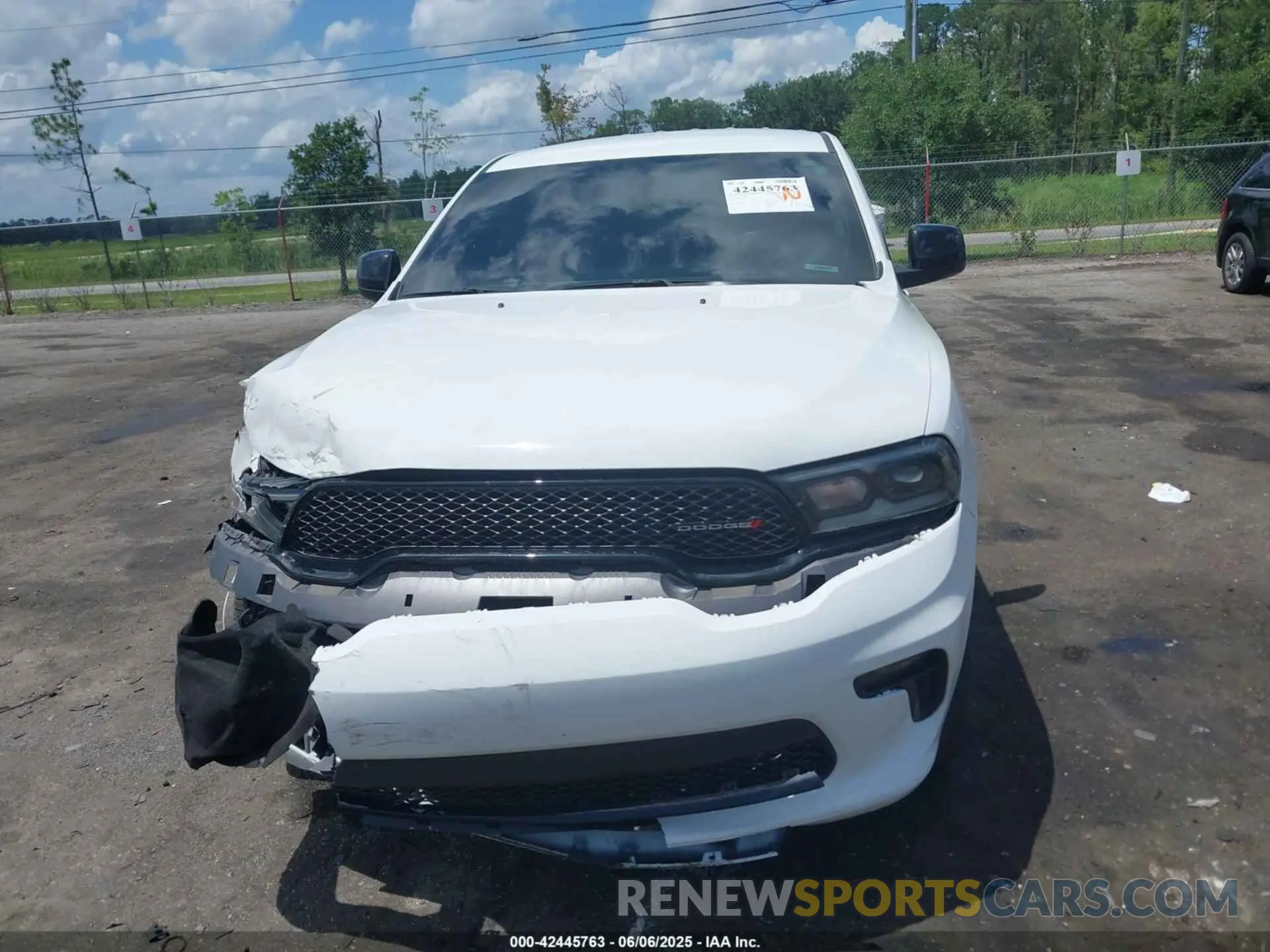 12 Photograph of a damaged car 1C4RDJAG2NC174333 DODGE DURANGO 2022