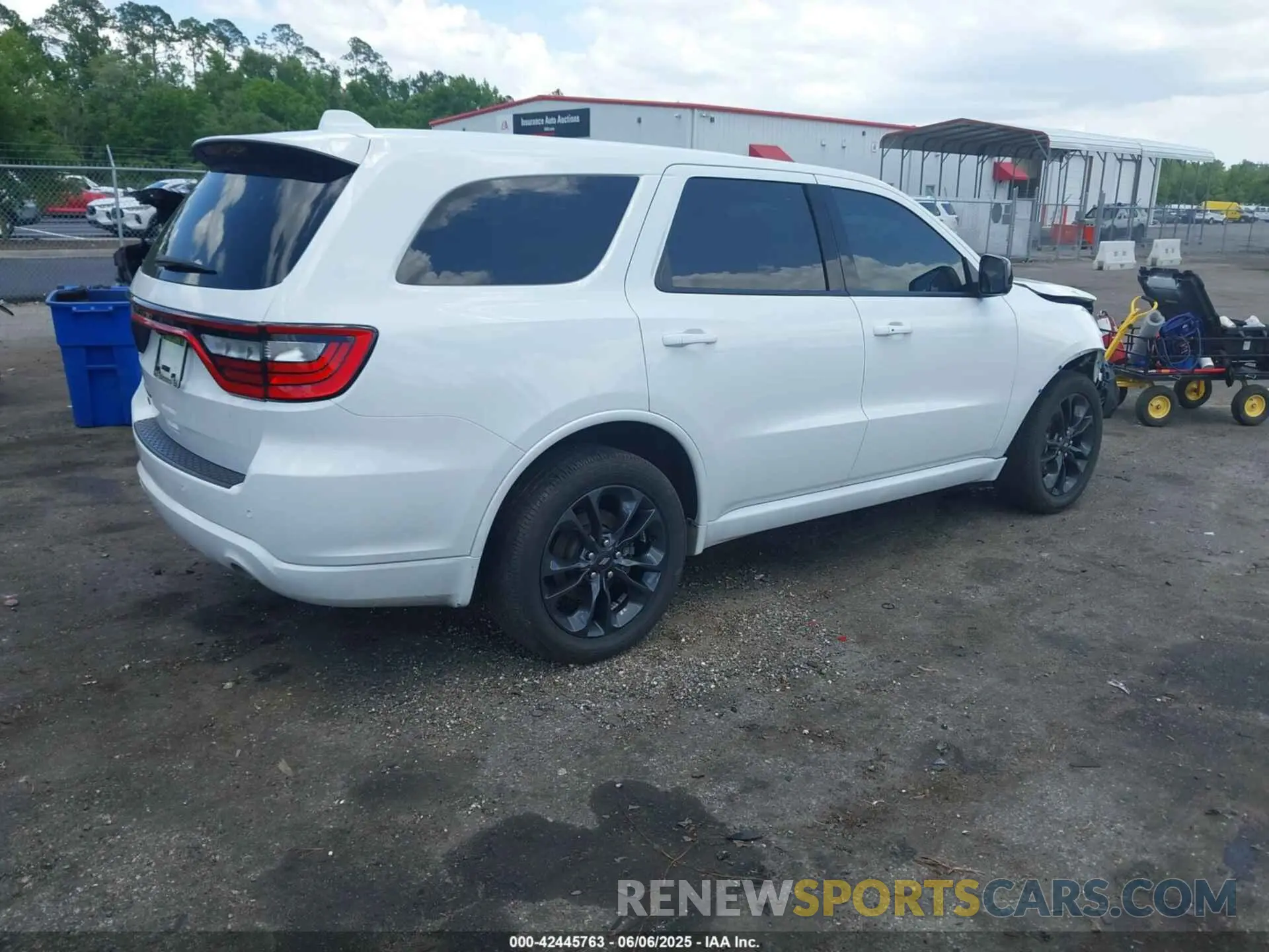 4 Photograph of a damaged car 1C4RDJAG2NC174333 DODGE DURANGO 2022