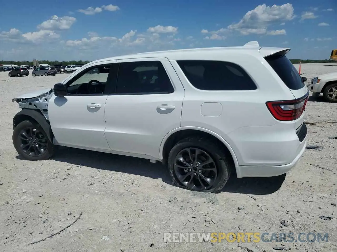 2 Photograph of a damaged car 1C4RDJAG6NC217443 DODGE DURANGO 2022
