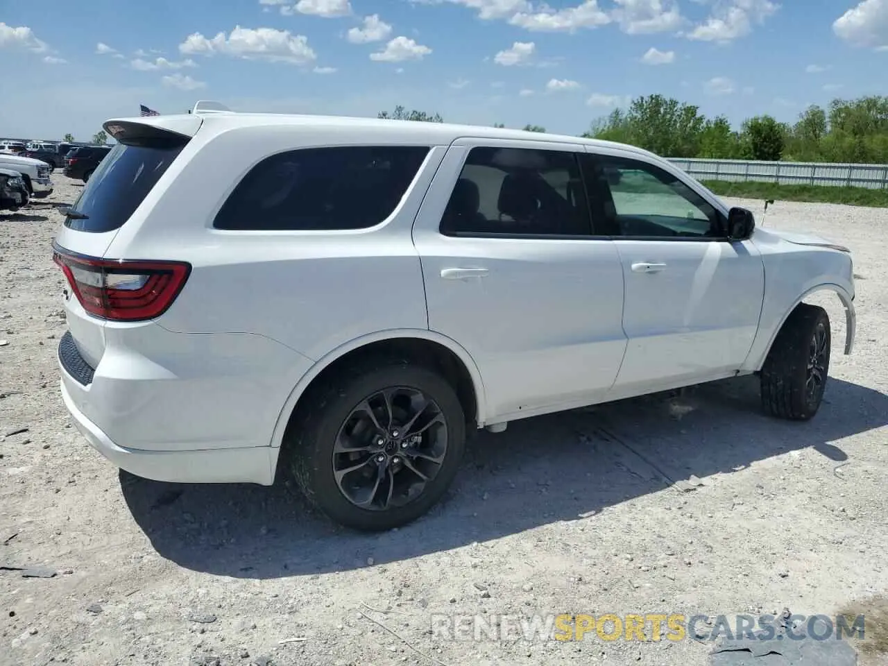 3 Photograph of a damaged car 1C4RDJAG6NC217443 DODGE DURANGO 2022