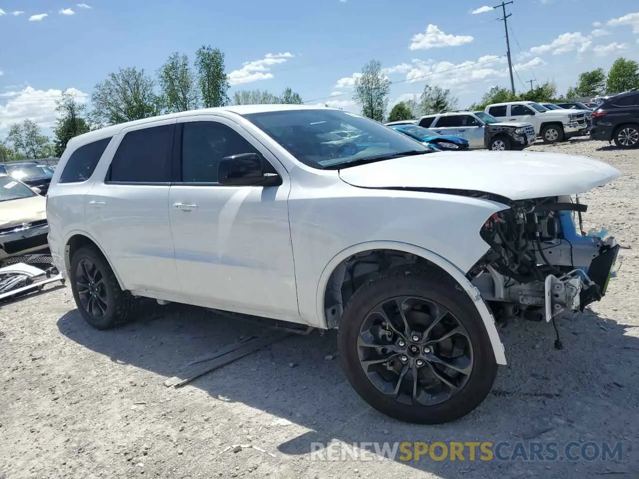 4 Photograph of a damaged car 1C4RDJAG6NC217443 DODGE DURANGO 2022