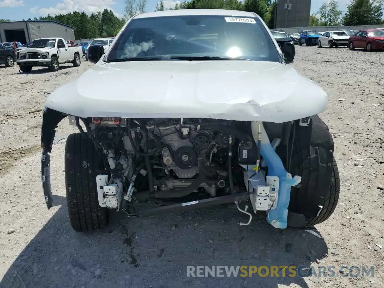 5 Photograph of a damaged car 1C4RDJAG6NC217443 DODGE DURANGO 2022