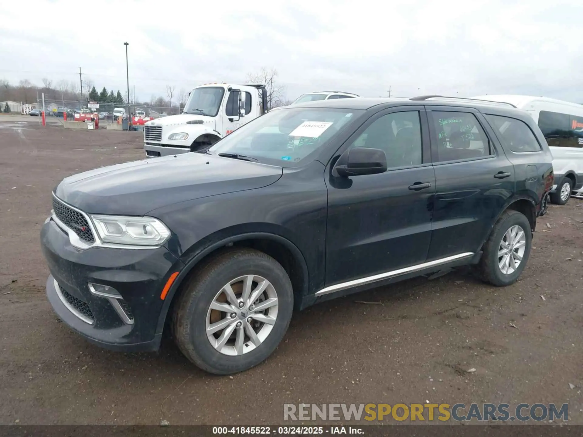 2 Photograph of a damaged car 1C4RDJAGXNC185628 DODGE DURANGO 2022