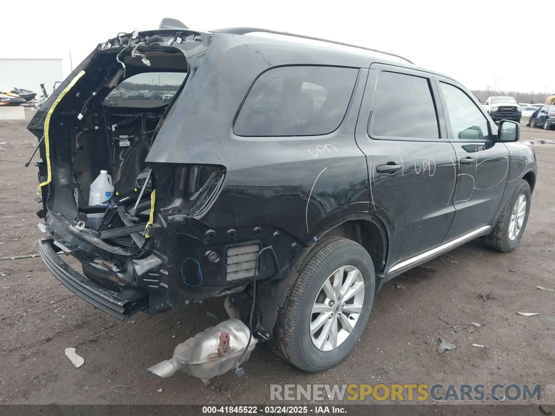 4 Photograph of a damaged car 1C4RDJAGXNC185628 DODGE DURANGO 2022