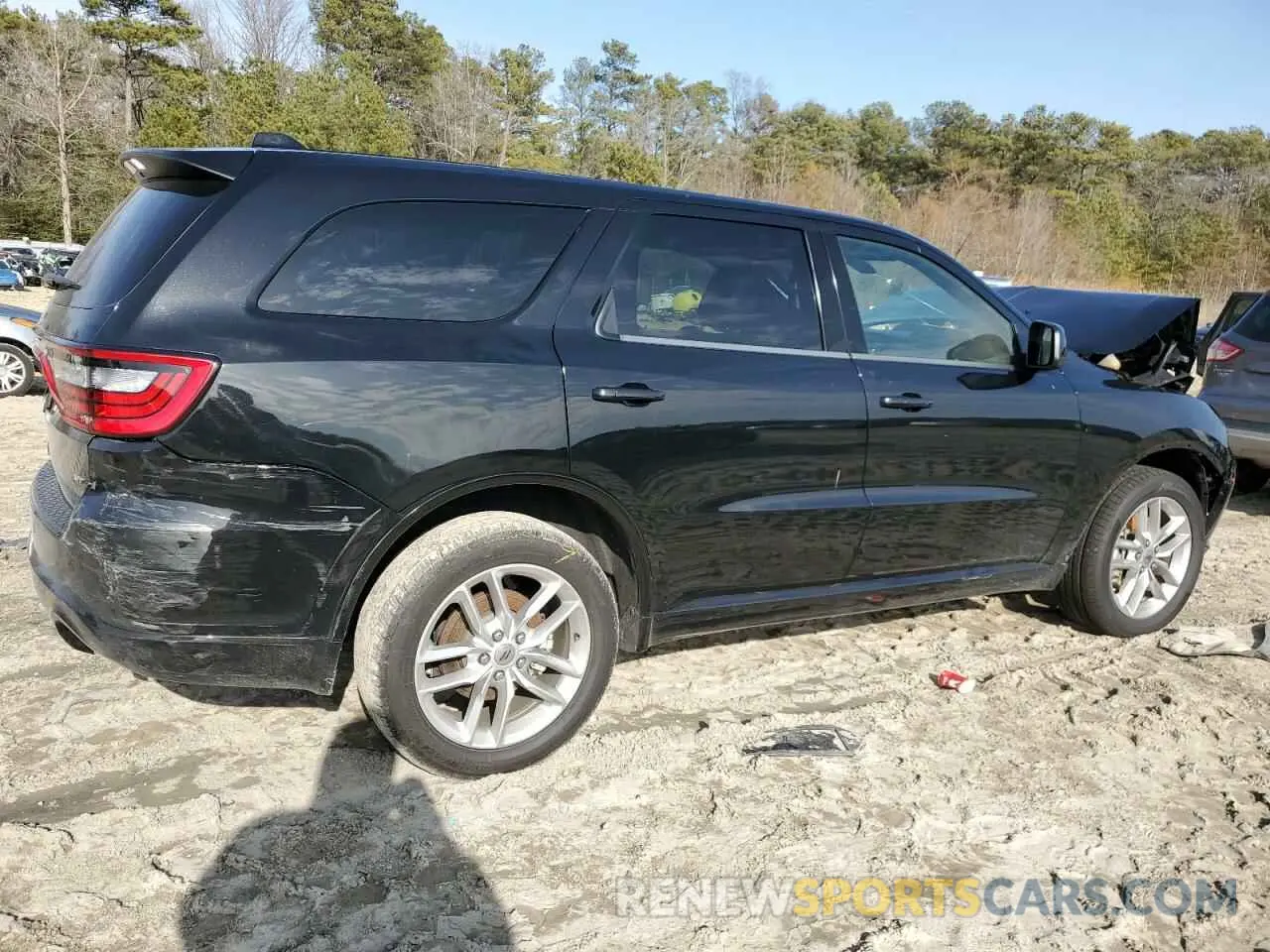 3 Photograph of a damaged car 1C4RDJDG0NC219345 DODGE DURANGO 2022