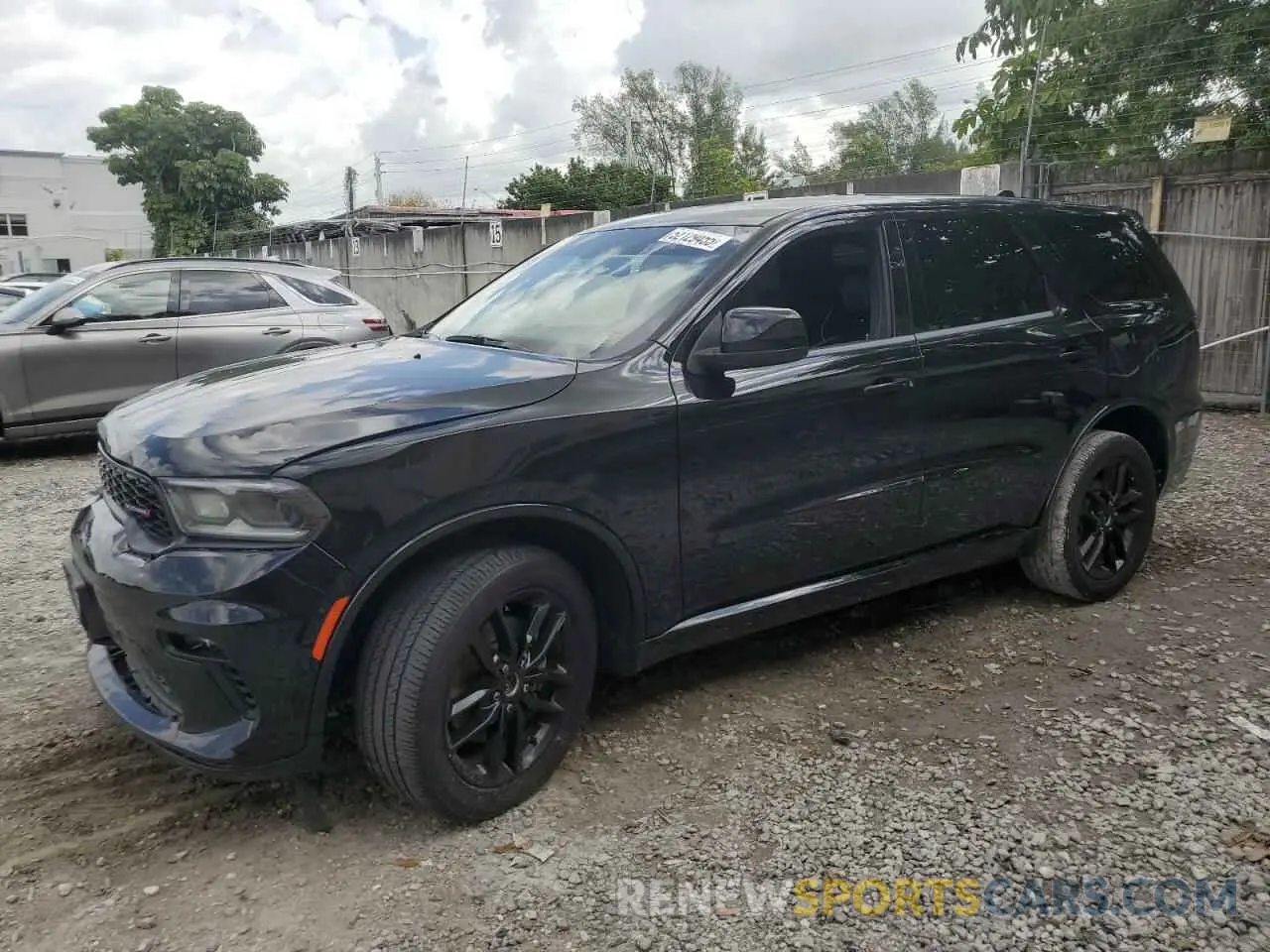 1 Photograph of a damaged car 1C4RDJDG1NC104818 DODGE DURANGO 2022