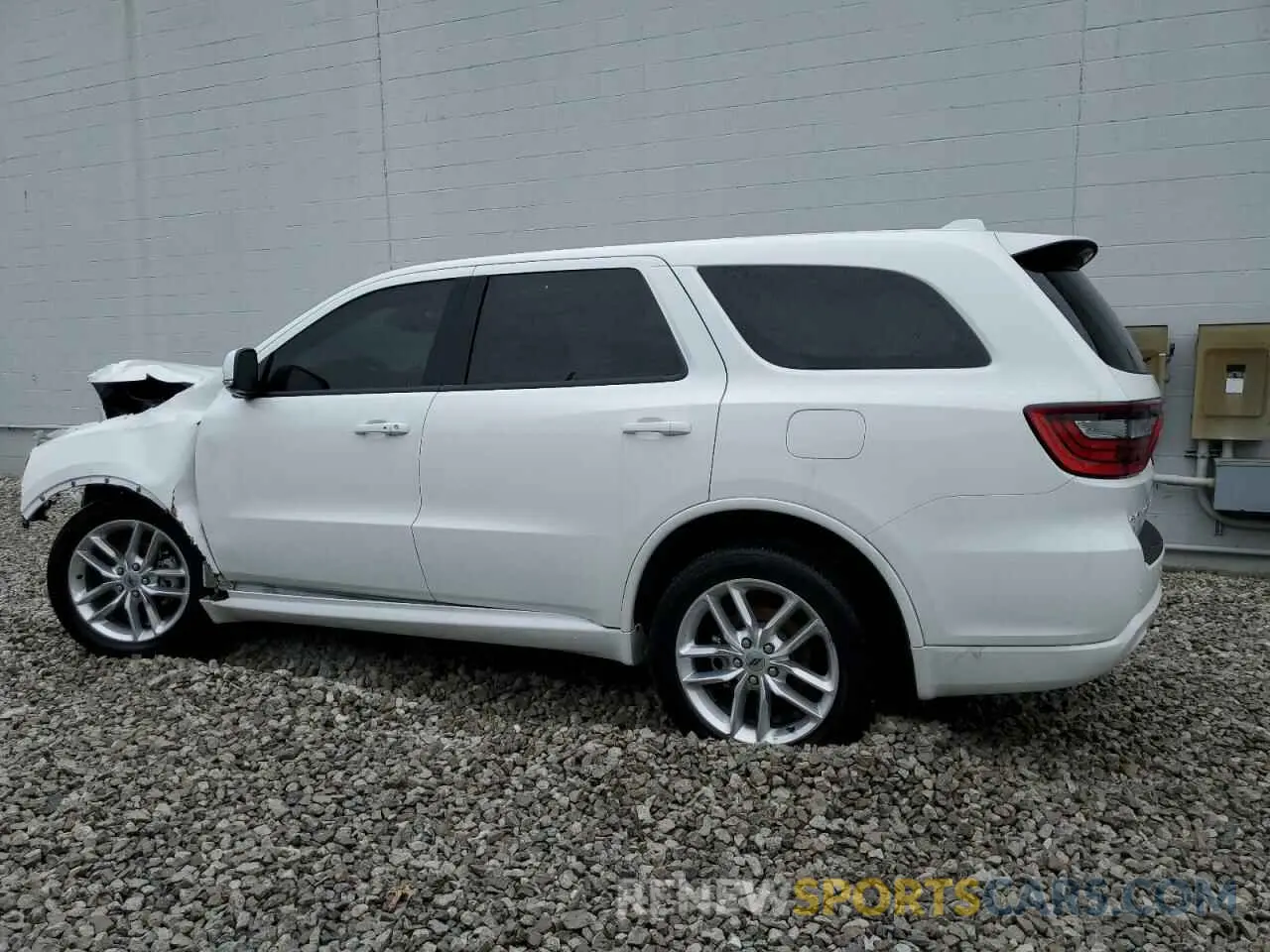 2 Photograph of a damaged car 1C4RDJDG1NC182855 DODGE DURANGO 2022