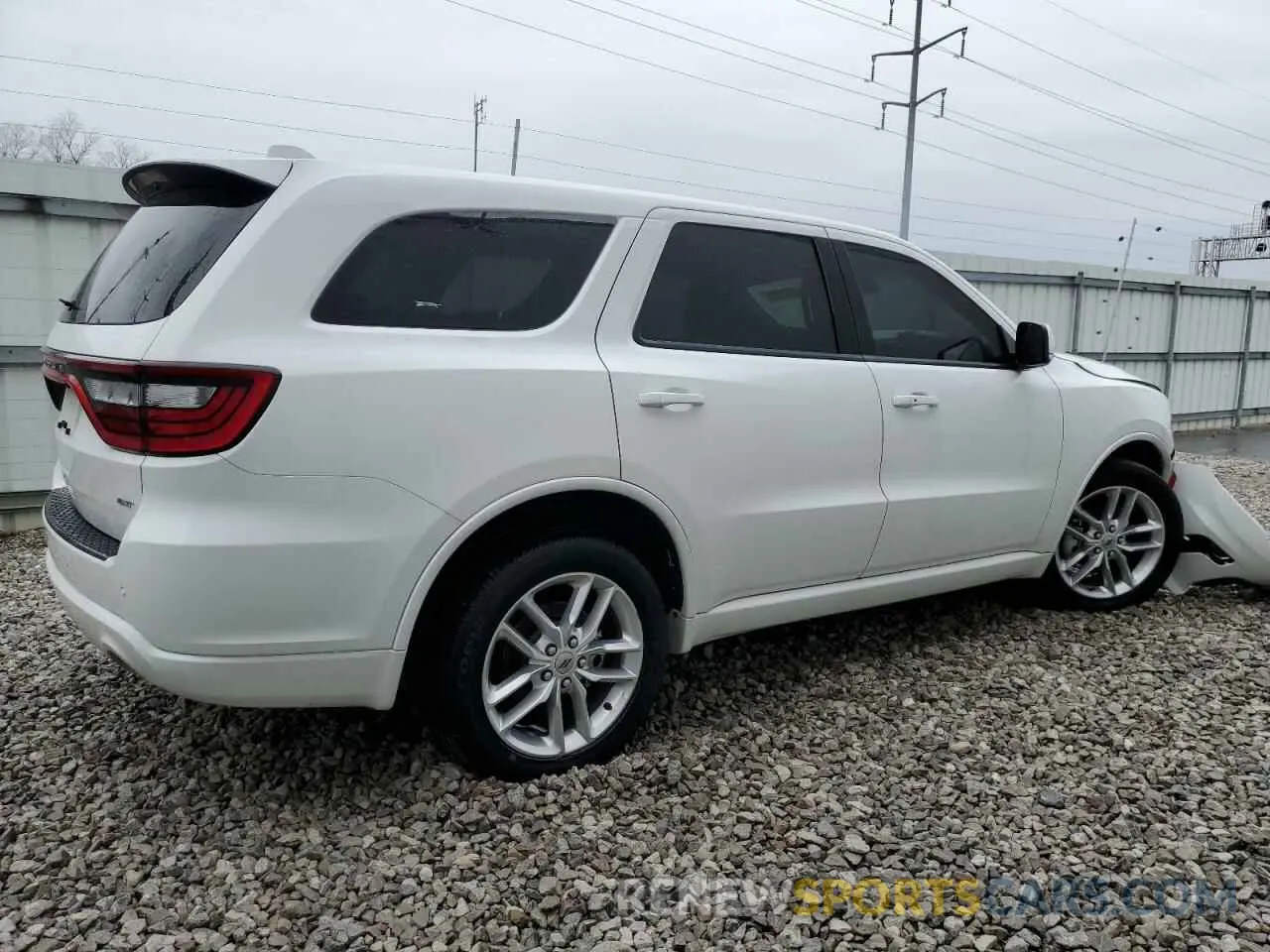 3 Photograph of a damaged car 1C4RDJDG1NC182855 DODGE DURANGO 2022