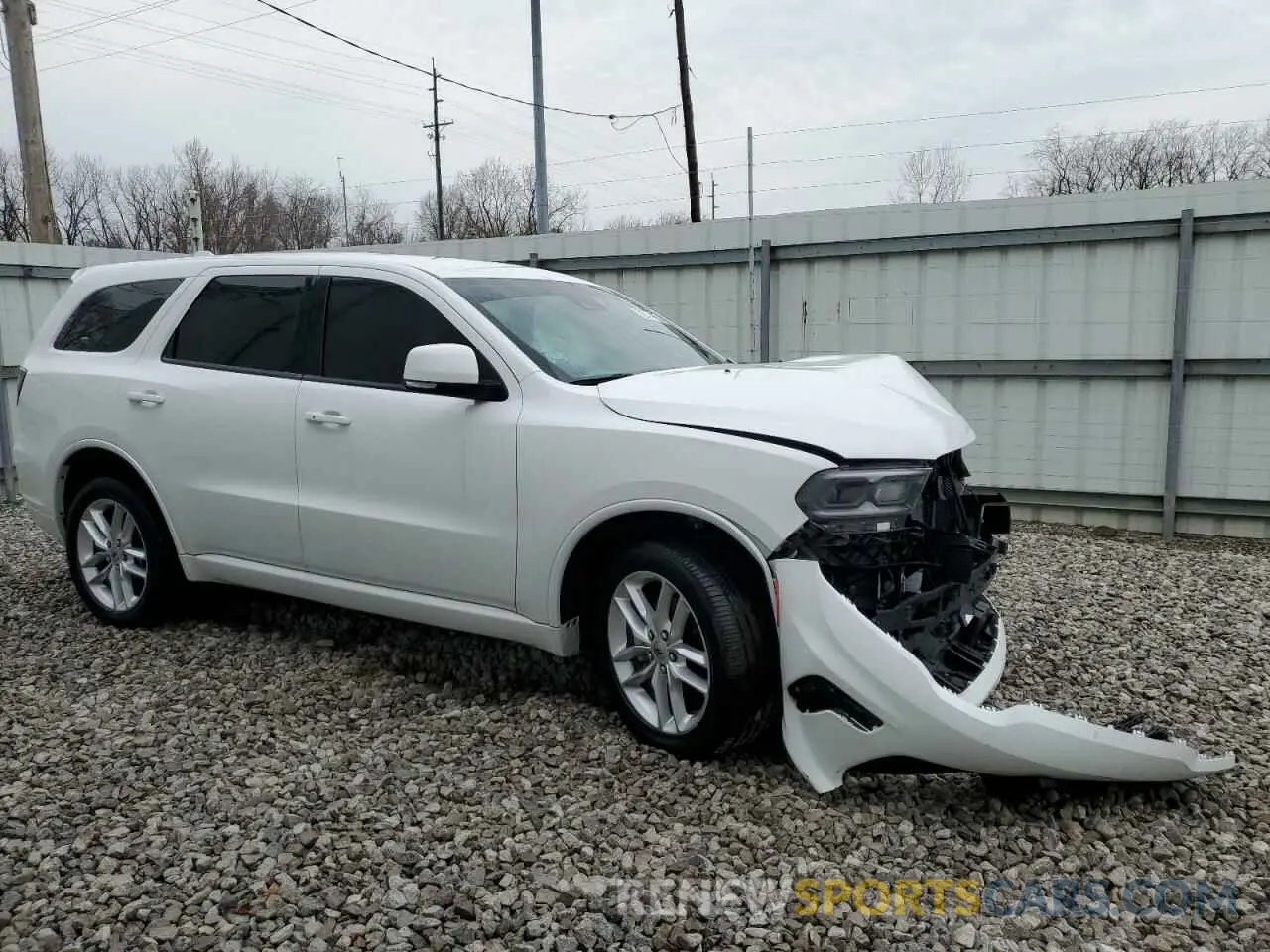 4 Photograph of a damaged car 1C4RDJDG1NC182855 DODGE DURANGO 2022
