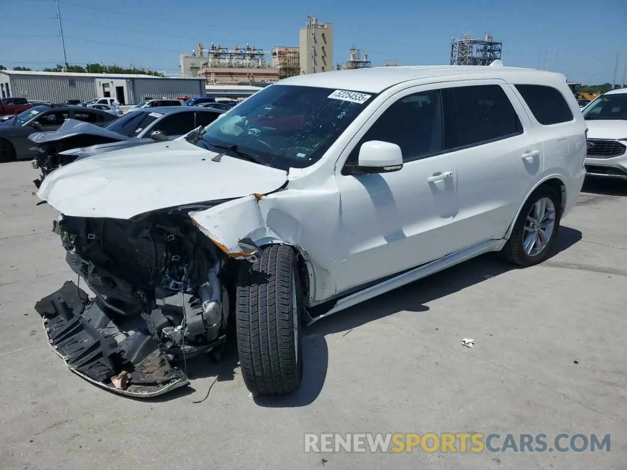 1 Photograph of a damaged car 1C4RDJDG1NC224991 DODGE DURANGO 2022