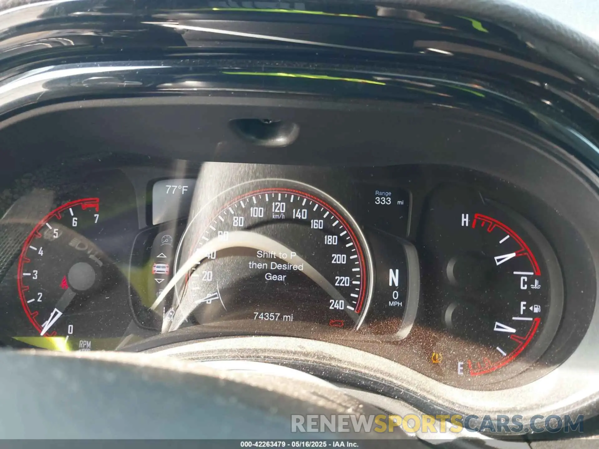 7 Photograph of a damaged car 1C4RDJDG3NC106179 DODGE DURANGO 2022