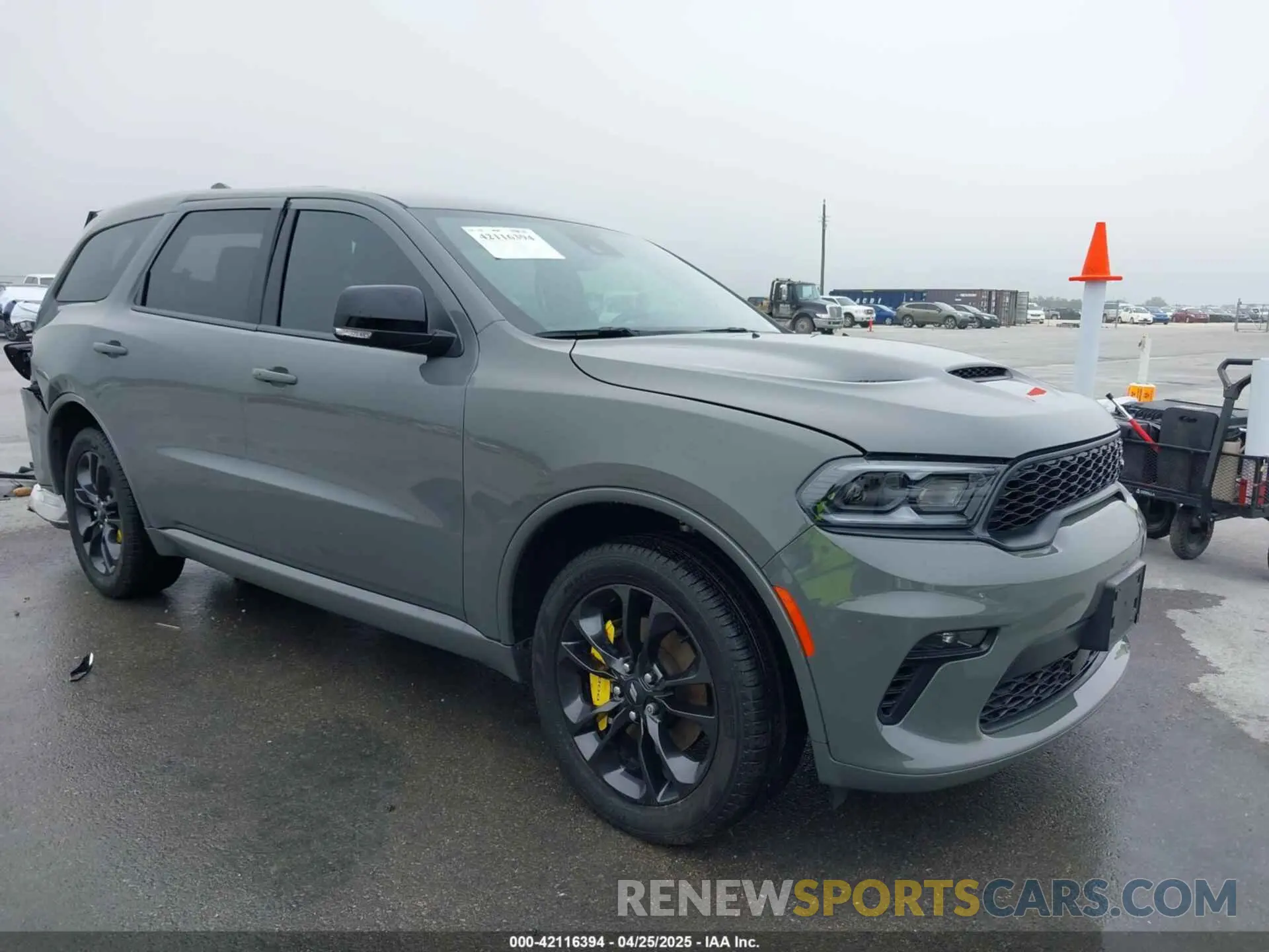 1 Photograph of a damaged car 1C4RDJDG3NC206279 DODGE DURANGO 2022