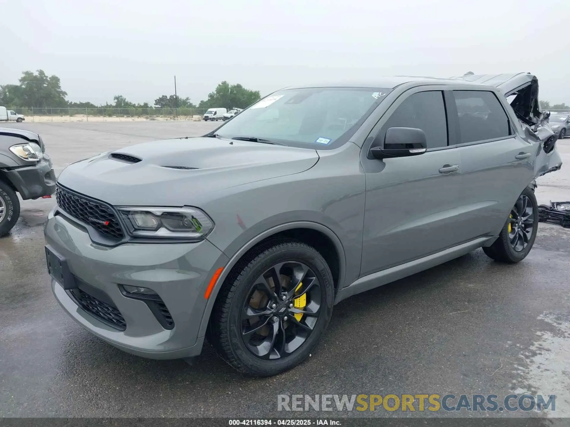 2 Photograph of a damaged car 1C4RDJDG3NC206279 DODGE DURANGO 2022