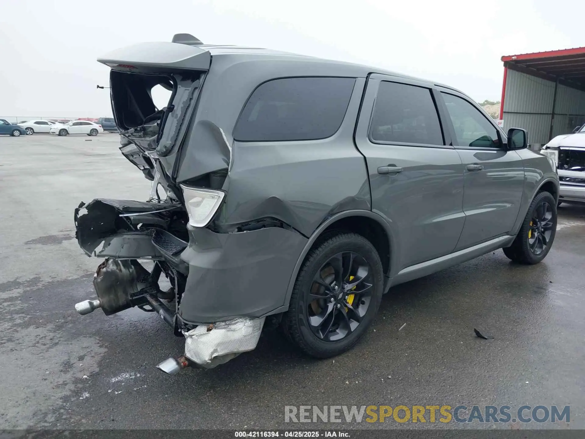 4 Photograph of a damaged car 1C4RDJDG3NC206279 DODGE DURANGO 2022