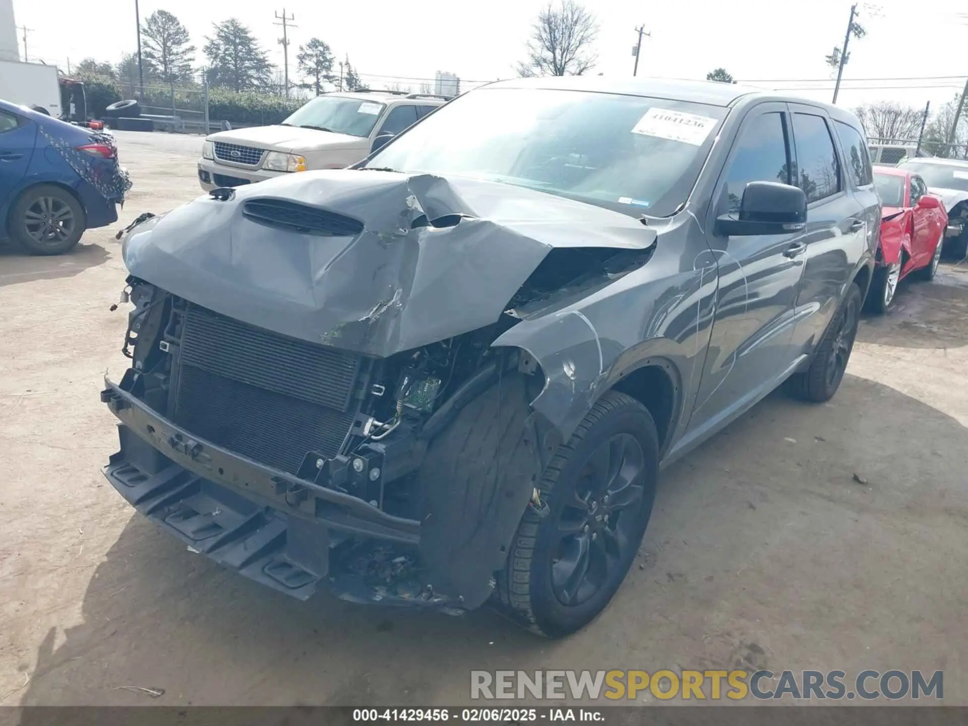 2 Photograph of a damaged car 1C4RDJDG4NC161269 DODGE DURANGO 2022