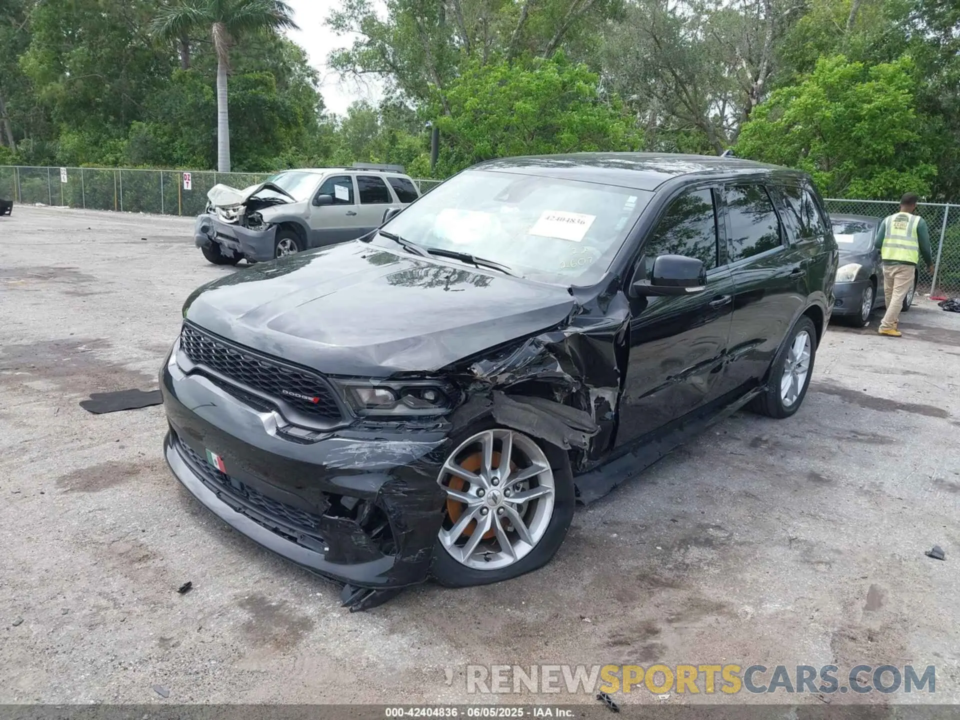 2 Photograph of a damaged car 1C4RDJDG4NC182607 DODGE DURANGO 2022