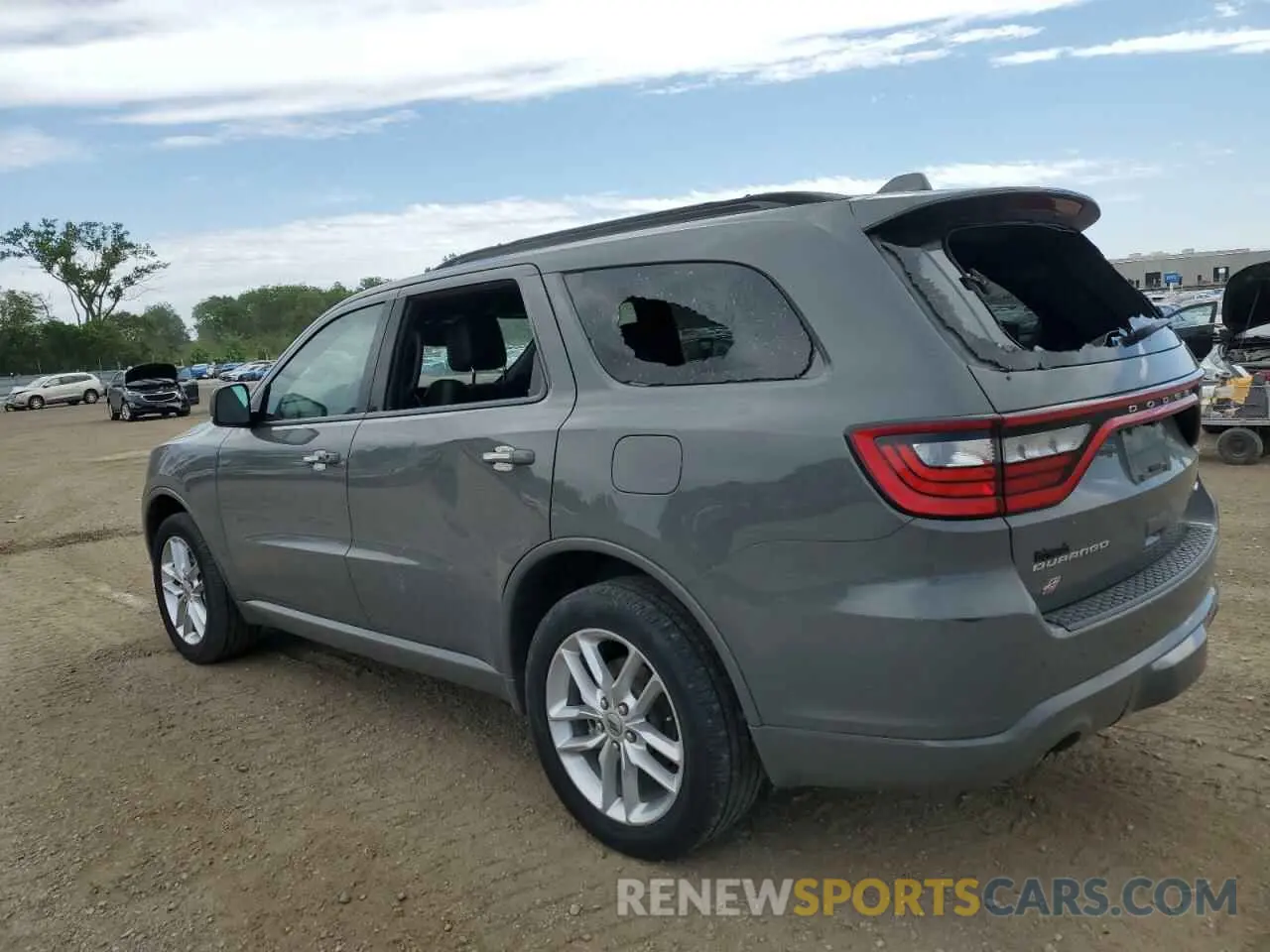 2 Photograph of a damaged car 1C4RDJDG4NC199018 DODGE DURANGO 2022