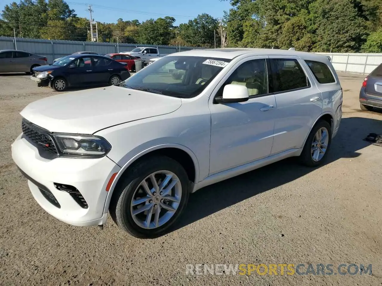 1 Photograph of a damaged car 1C4RDJDG4NC205948 DODGE DURANGO 2022