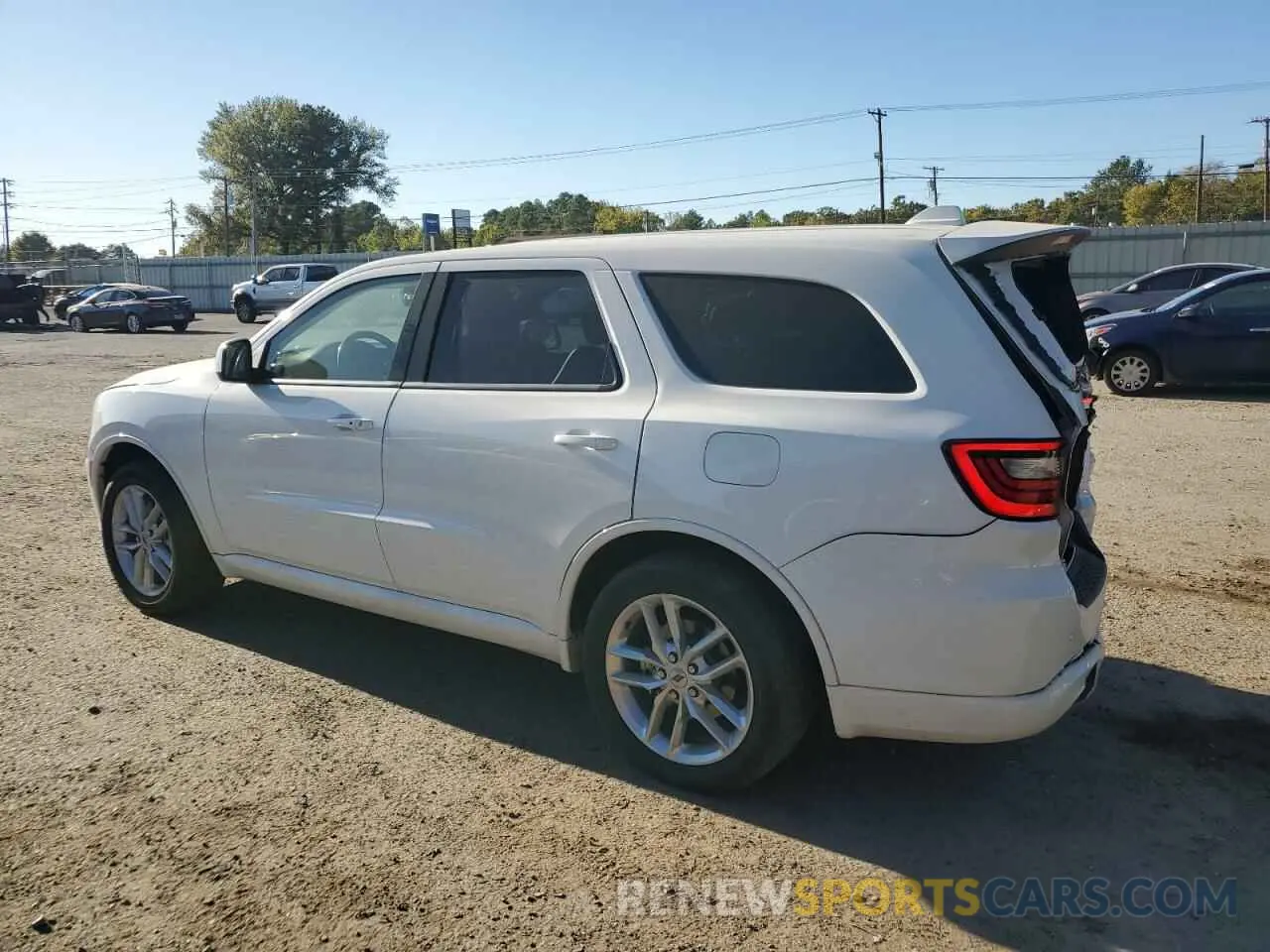 2 Photograph of a damaged car 1C4RDJDG4NC205948 DODGE DURANGO 2022