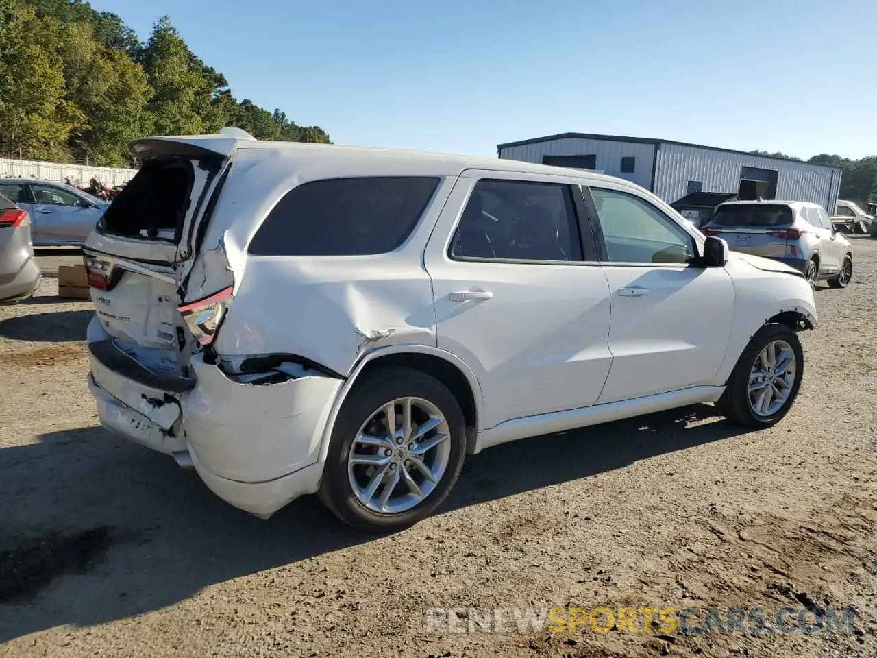 3 Photograph of a damaged car 1C4RDJDG4NC205948 DODGE DURANGO 2022