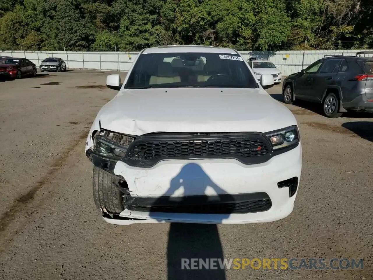 5 Photograph of a damaged car 1C4RDJDG4NC205948 DODGE DURANGO 2022