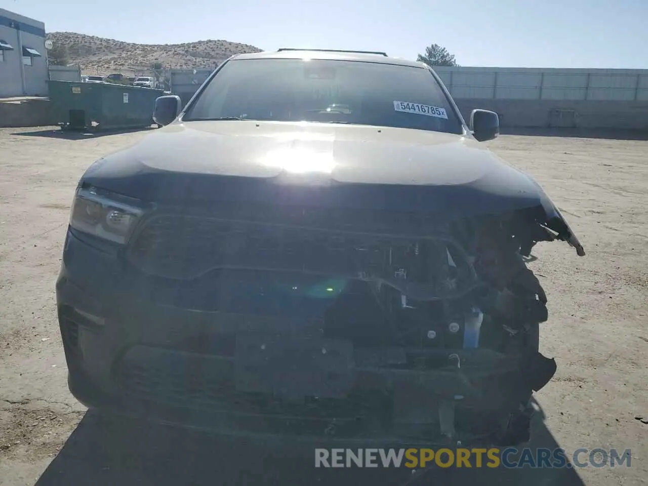 5 Photograph of a damaged car 1C4RDJDG5NC185208 DODGE DURANGO 2022