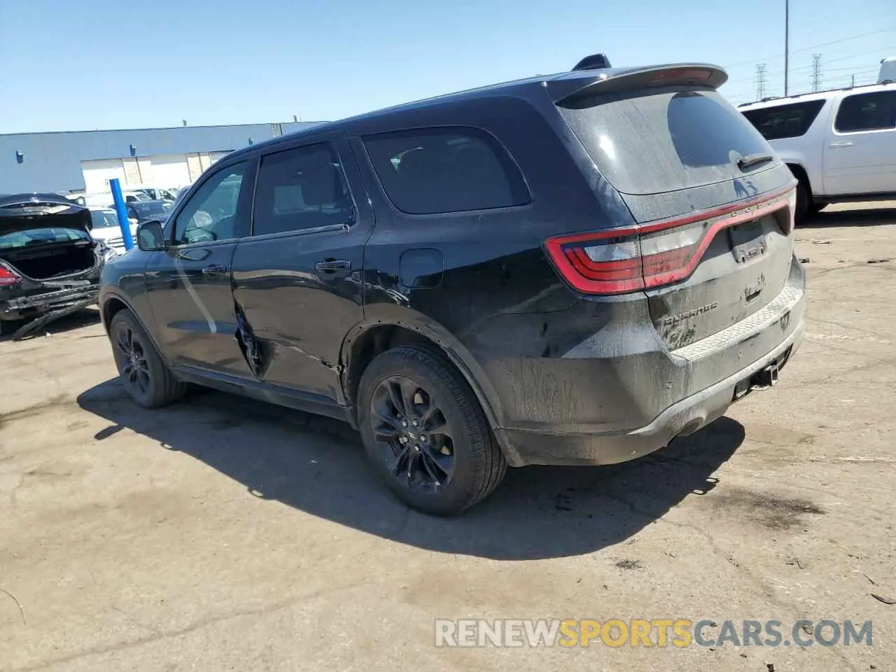 2 Photograph of a damaged car 1C4RDJDG5NC212441 DODGE DURANGO 2022