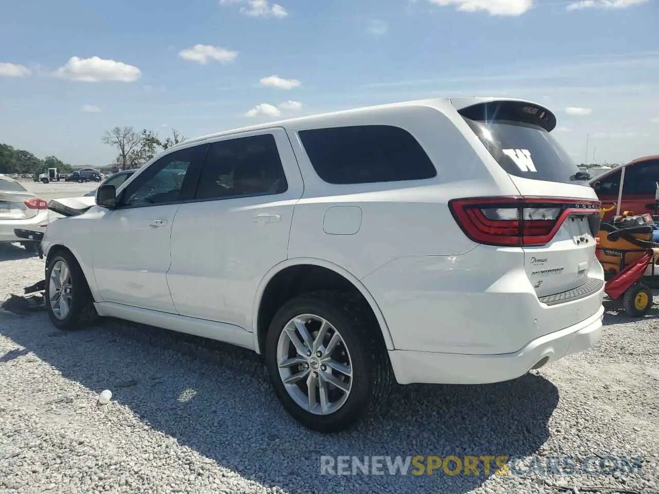 2 Photograph of a damaged car 1C4RDJDG6NC108413 DODGE DURANGO 2022